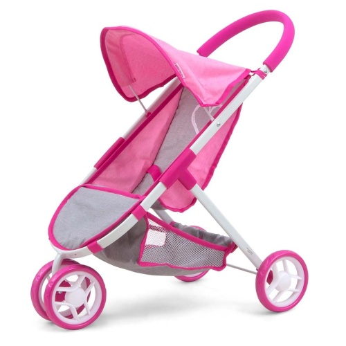 MILLY MALLY WÓZEK SPACEROWY DLA LALEK SUSIE PRESTIGE PINK