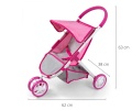 MILLY MALLY WÓZEK SPACEROWY DLA LALEK SUSIE PRESTIGE PINK