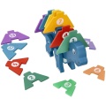 ADAM TOYS UKŁADANKA DINOZAUR Z CYFERKOWYMI PUZZLAMI N2039