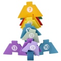 ADAM TOYS UKŁADANKA DINOZAUR Z CYFERKOWYMI PUZZLAMI N2039