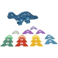 ADAM TOYS UKŁADANKA DINOZAUR Z CYFERKOWYMI PUZZLAMI N2039