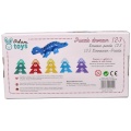 ADAM TOYS UKŁADANKA DINOZAUR Z CYFERKOWYMI PUZZLAMI N2039