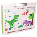 ADAM TOYS UKŁADANKA MAGNETYCZNA DINOZAURY N5019