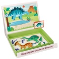 ADAM TOYS UKŁADANKA MAGNETYCZNA DINOZAURY N5019