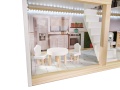 LULILO DOMEK DLA LALEK DREWNIANY FLORO BOHO LED 78 CM
