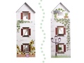 LULILO DOMEK DLA LALEK DREWNIANY FLORO BOHO LED 78 CM