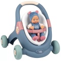 SMOBY LITTLE CHODZIK PCHACZ 3w1 WÓZEK DLA LALKI + LALKA BOBAS 140308