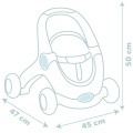 SMOBY LITTLE CHODZIK PCHACZ 3w1 WÓZEK DLA LALKI + LALKA BOBAS 140308