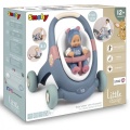 SMOBY LITTLE CHODZIK PCHACZ 3w1 WÓZEK DLA LALKI + LALKA BOBAS 140308