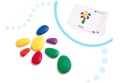 KOLOROWE KREATYWNE KAMYKI UKŁADANKA MONTESSORI KX6288