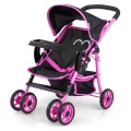 MILLY MALLY WÓZEK SPACEROWY DLA LALEK KATE PRESTIGE BLACK