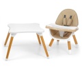 MILLY MALLY KRZESEŁKO DO KARMIENIA STOLIK 2w1 MALMO BEIGE