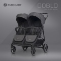 EURO-CART WÓZEK SPACEROWY BLIŹNIACZY DOBLO IRON