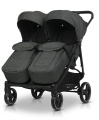 EURO-CART WÓZEK SPACEROWY BLIŹNIACZY DOBLO IRON