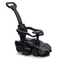 JEŹDZIK Z PCHACZEM LAMBORGHINI QLS-996T CZARNY