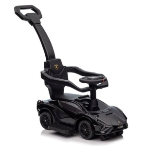 JEŹDZIK Z PCHACZEM LAMBORGHINI QLS-996T CZARNY