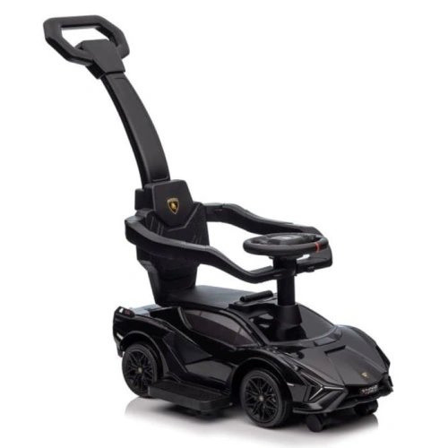 JEŹDZIK Z PCHACZEM LAMBORGHINI QLS-996T CZARNY