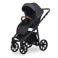 RIKO BASIC WÓZEK GŁĘBOKO-SPACEROWY 2w1 IDOL 04 ANTHRACITE
