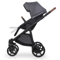 RIKO BASIC WÓZEK GŁĘBOKO-SPACEROWY 2w1 IDOL 04 ANTHRACITE