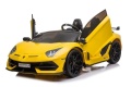 Auto na akumulator Lamborghini Aventador  SX2028 Żółty