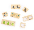 VIGA ZESTAW PUZZLI Z SEKWENCJAMI LOGICZNYMI - ZWIERZĘTA 44751