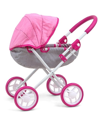 MILLY MALLY WÓZEK DLA LALEK DORI PRESTIGE PINK