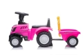 Jeździk Traktor  658T Różowy