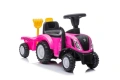 Jeździk Traktor  658T Różowy