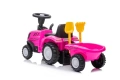 Jeździk Traktor  658T Różowy