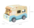 VIGA DREWNIANY SAMOCHÓD KAMPER 44688