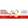 MASTERKIDZ Zestaw Klocki Montessori Tangram Mozaika 140 el.