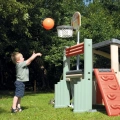 SMOBY LIFE WIELOFUNKCYJNY PLAC ZABAW DOMEK ZJEŻDŻALNIA KOSZYKÓWKA 840206