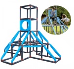 BIG KRAXXL PLAC ZABAW GIGANT WIEŻA WSPINACZKOWA DRABINKA 