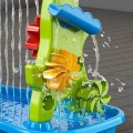 WOOPIE Ogromny Aquapark Stolik Wodny 6w1 Piaskownica Wodospad Tor Wodny 6-poziomowy Modułowy