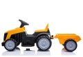 Traktor z Przyczepą na Akumulator TR1908T Żółty