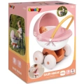 SMOBY BABY NURSE WÓZEK DLA LALEK GŁĘBOKI 220395