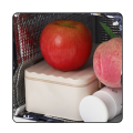 Torba Termiczna Izolacyjna Śniadaniowa Lunch Bag Kot Granatowa 23cm