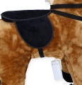 ADAM TOYS BRĄZOWY KONIK NA KÓŁKACH