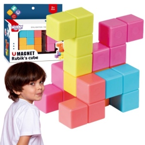 WOOPIE Układanka Kostka Magnetyczna Tetris
