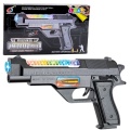 Broń Pistolet Na Baterie Kolorowe Światła Dźwięki  24cm