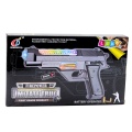 Broń Pistolet Na Baterie Kolorowe Światła Dźwięki  24cm