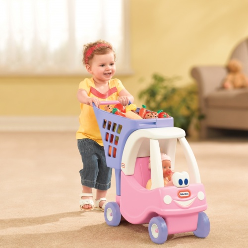 LITTLE TIKES WÓZEK DLA DZIECI NA ZAKUPY COZY COUPE RÓŻYW 620195
