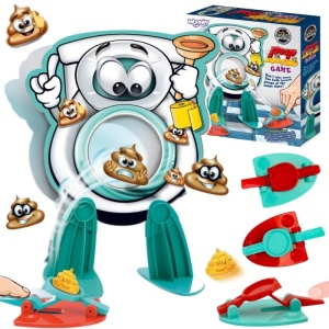 WOOPIE Gra Zręcznościowa Rodzinna Strzał Kupa do Sedesu