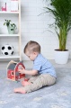 ADAM TOYS DREWNIANY SORTER KSZTAŁTÓW Z KLOCKAMI FARMA N2045