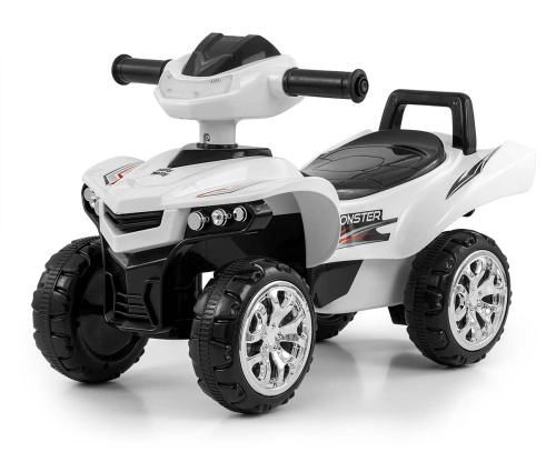 Milly Mally Jeździk Quad Monster White dla dzieci