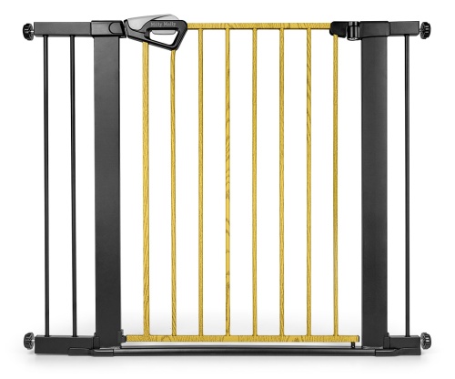 MILLY MALLY BRAMKA ZABEZPIECZAJĄCA BARIERKA Z ROZSZERZENIAMI GUARDY 104 BLACK NATURAL