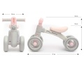 MILLY MALLY JEŹDZIK FLIXY PINK OD 12 M-CY