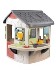 SMOBY LIFE DOMEK OGRODOWY DLA DZIECI JURA Z KUCHNĄ + 16 AKCESORÓW 810505