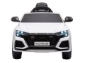 Samochód na akumulator Audi RS Q8 biały
