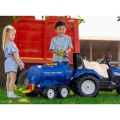 FALK Przyczepa Cysterna Beczkowóz z Kranem New Holland Niebieska 3-7 Lat